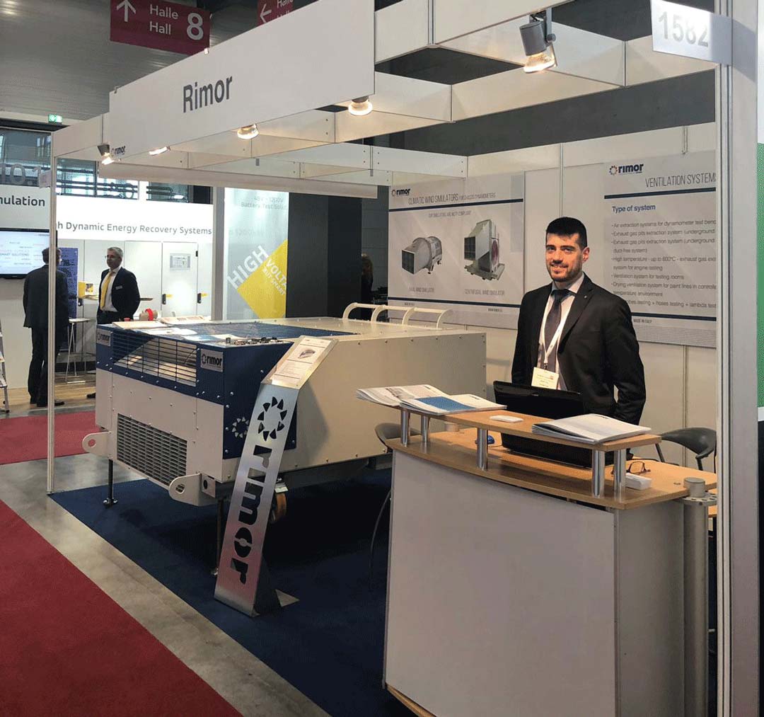 Rimor all’Automotive Testing Expo Europe 2019 Rimor all’Automotive Testing Expo Europe 2019