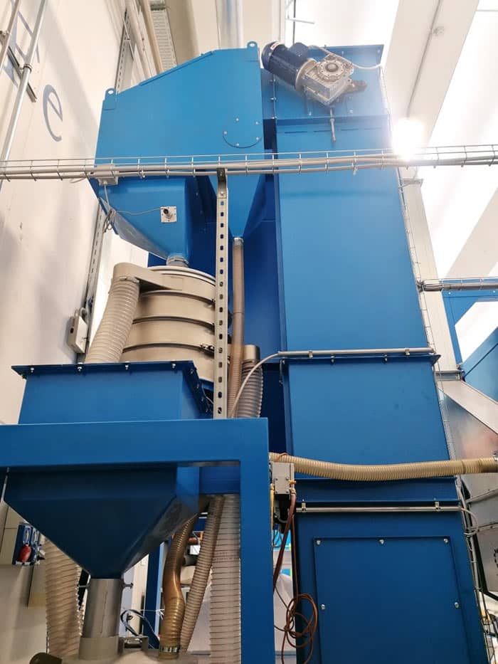 roboblast modulo di sabbiatura robotizzato