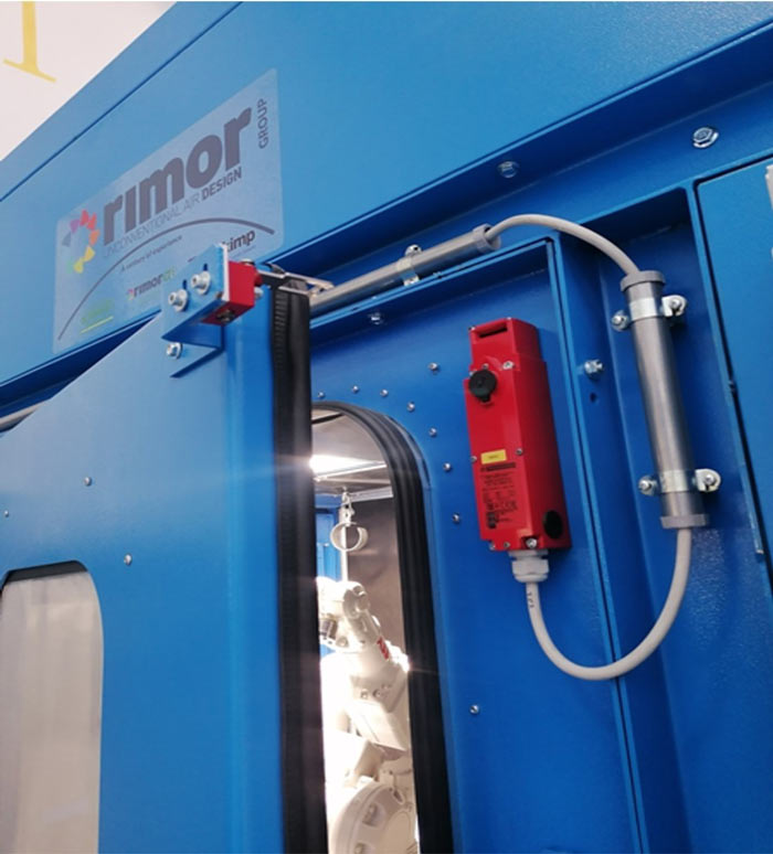 roboblast10 modulo di sabbiatura robotizzato