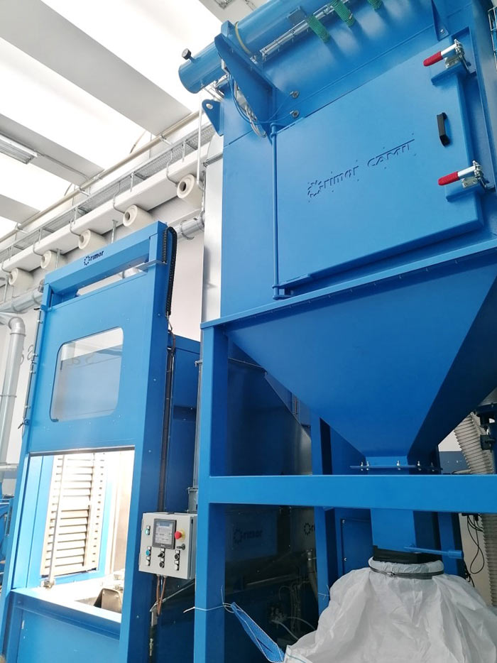 roboblast4 modulo di sabbiatura robotizzato