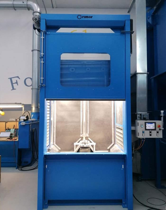 roboblast8 modulo di sabbiatura robotizzato